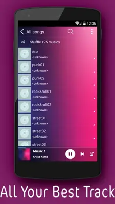 Music Player 2 android App screenshot 4